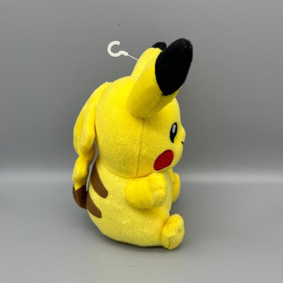 Pokemon‎ Plush Pikachu Stuffed Animal 2015 Tomy Nintendo Game Freak 6" - Picture 4 of 8
